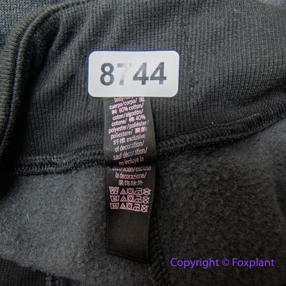 New! Victoria's Secret Cotton High-Rise Fleece Lace-Up Jogger Pants leopard,  XL - Picture 14 of 14